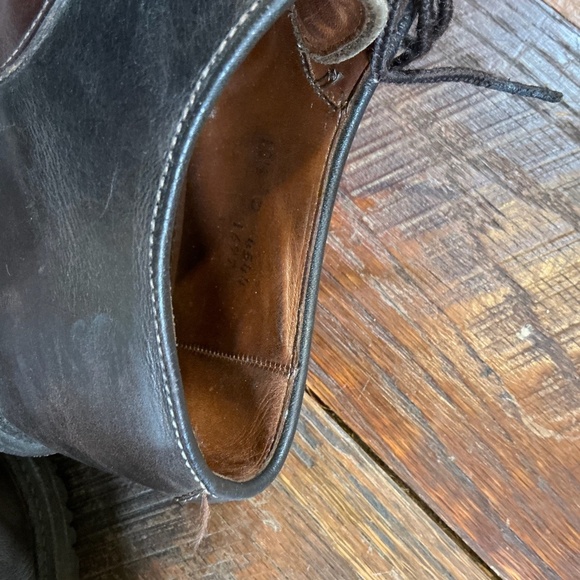 Allen Edmonds Berkshire Derby Shoes Men’s 11 Brown Leather Made in USA - Picture 9 of 11